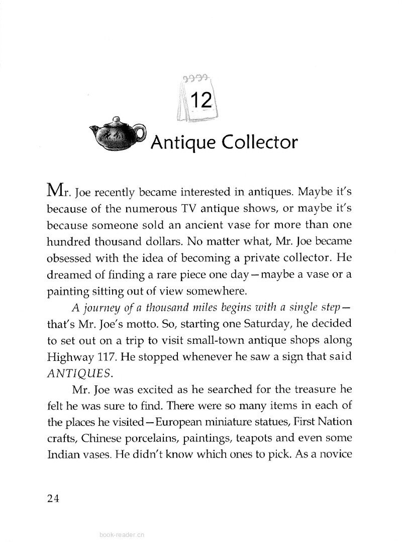 Antique Collector绘本故事第2页