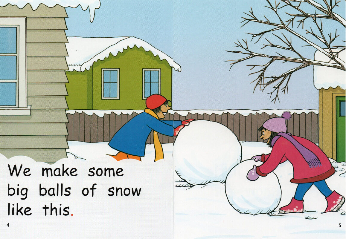 make a snowman绘本故事第4页