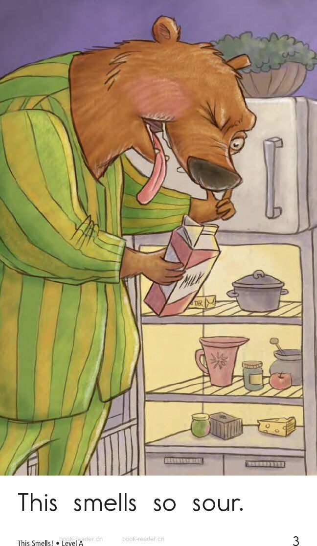 This smells	绘本故事第3页