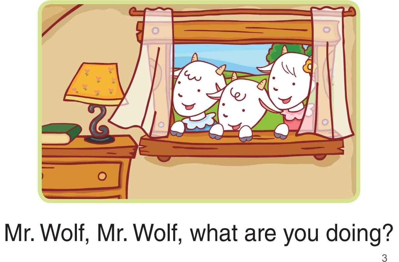 Mr. Wolf, Mr. Wolf绘本故事第5页