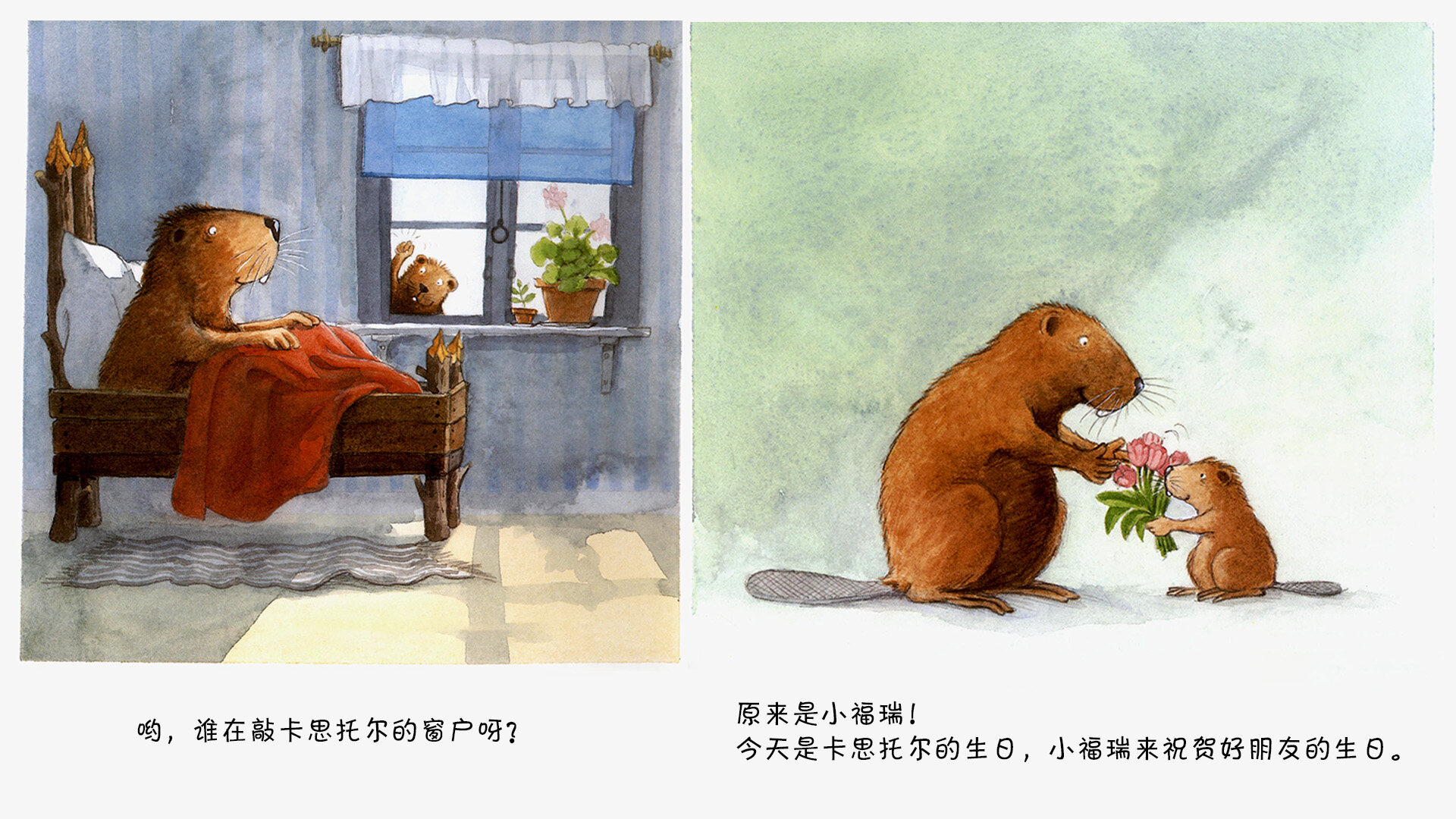 小海狸烤蛋糕绘本故事第3页