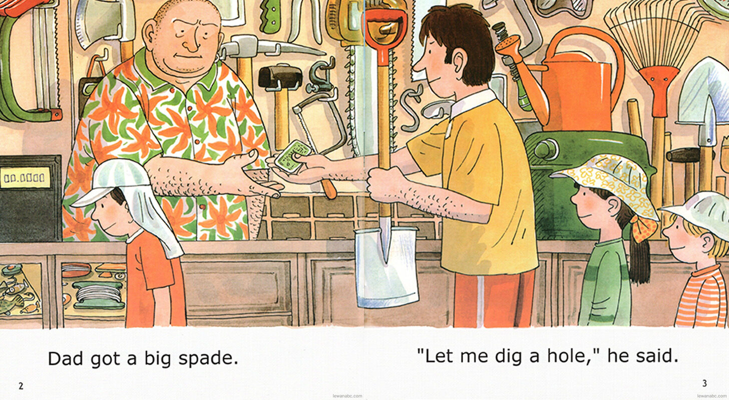 The Hole in the Sand绘本故事第4页