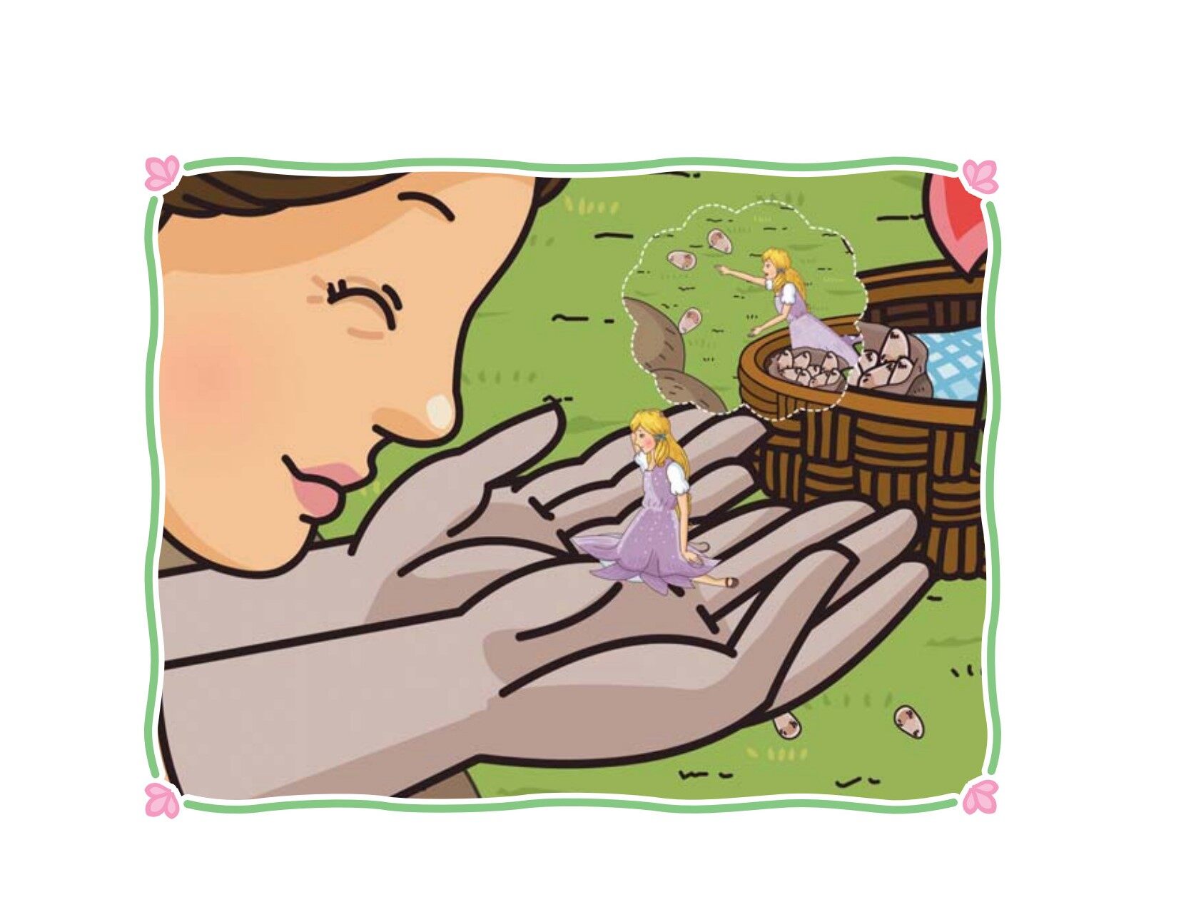 Thumbelina's New Home绘本故事第4页