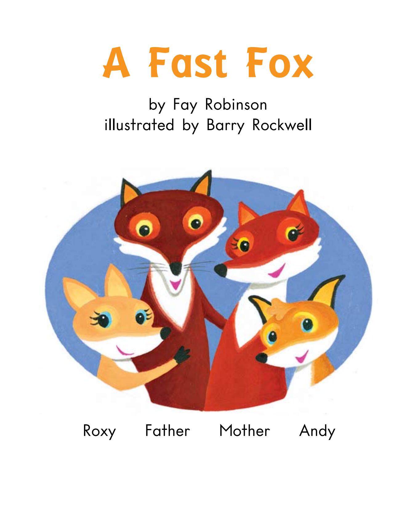 A Fast Fox绘本故事第3页