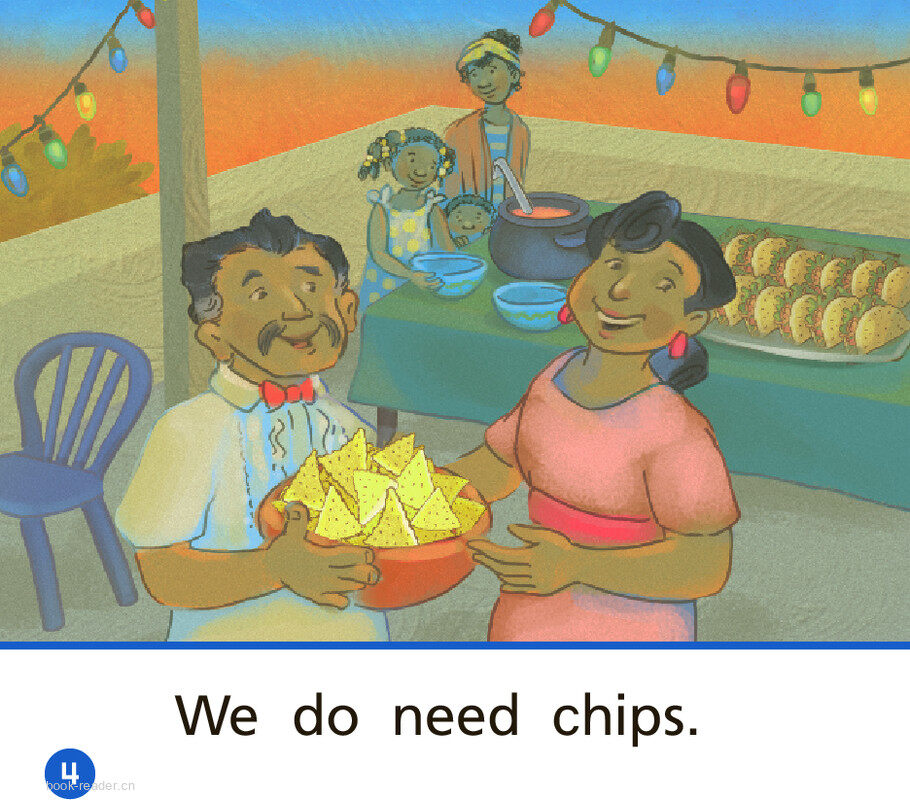 GK On U04W2 Neighborhood Party绘本故事第5页