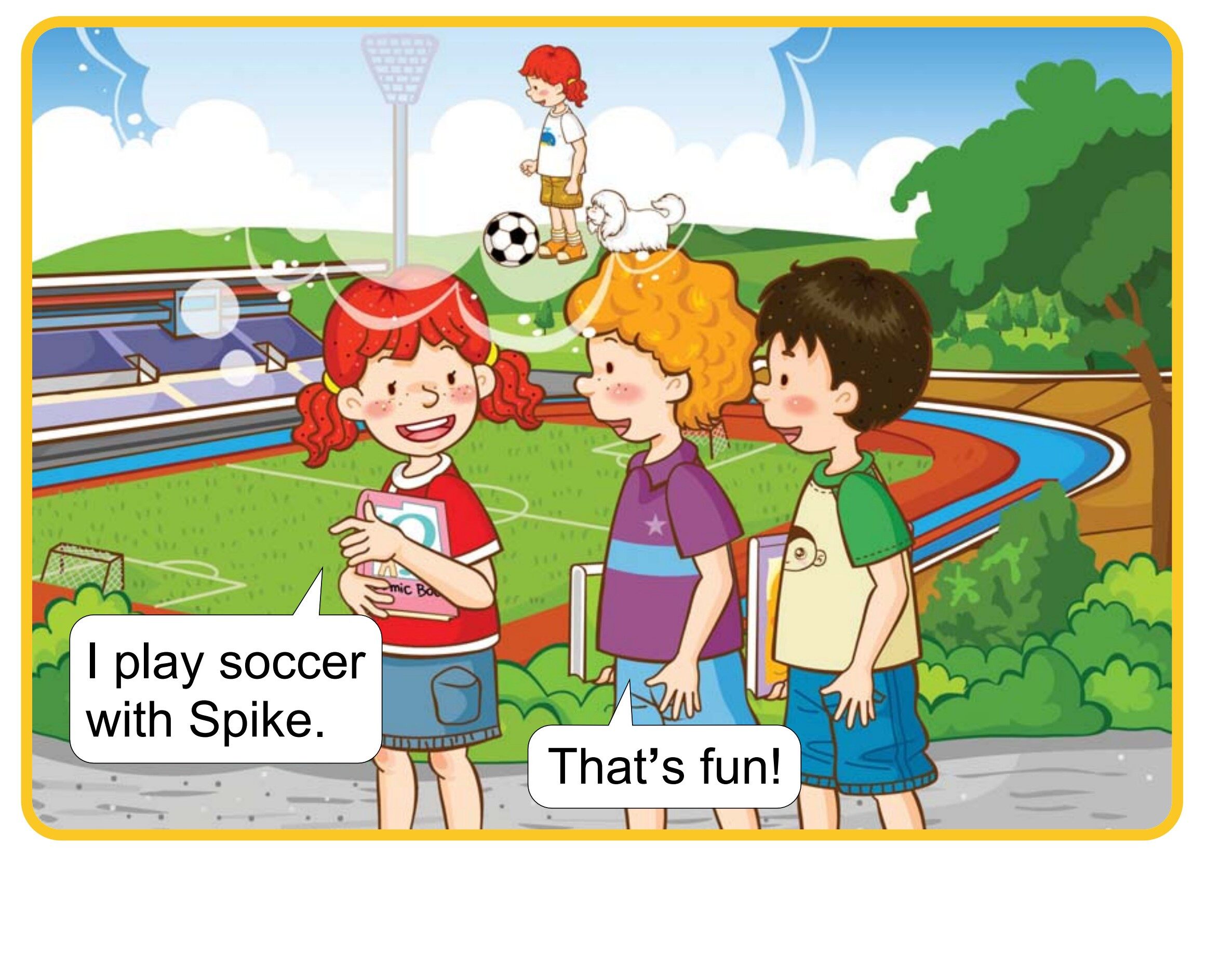 What Do You Do on Mondays?绘本故事第5页