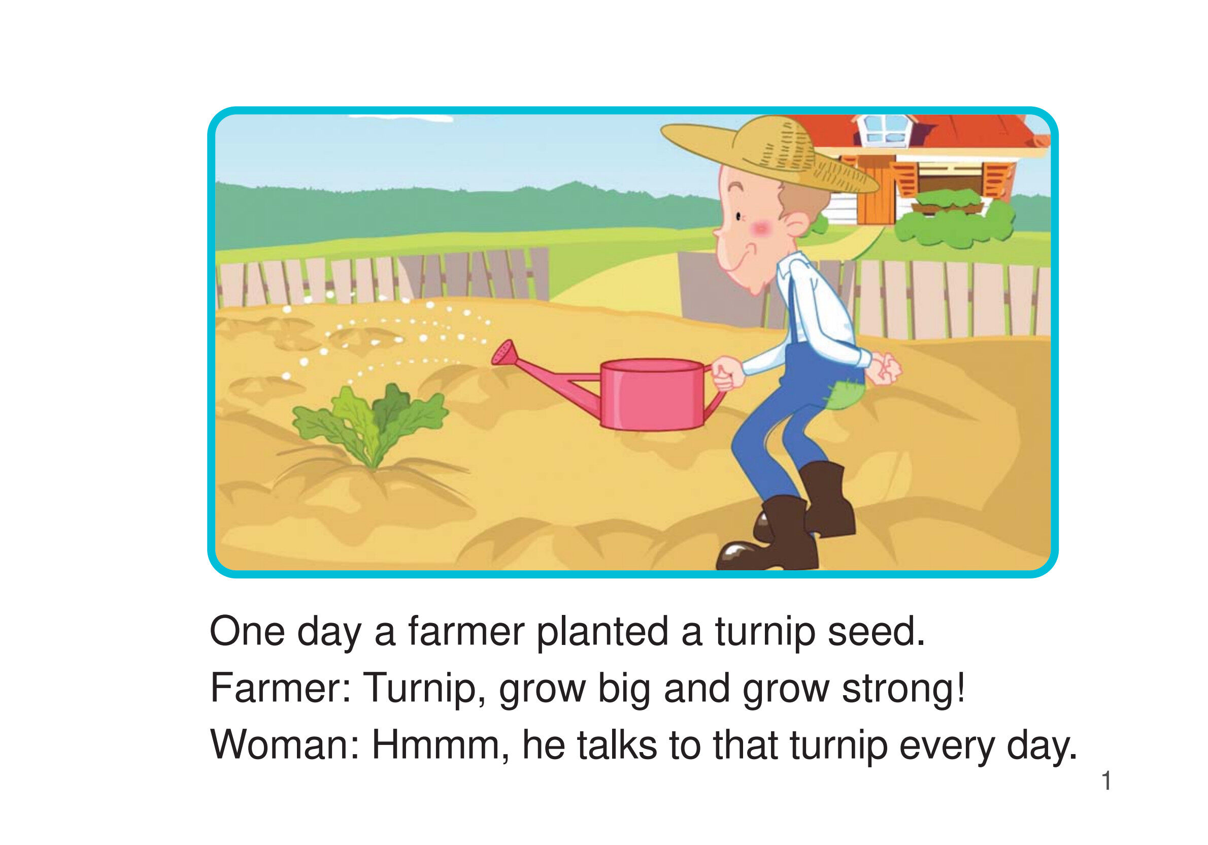 The Enormous Turnip绘本故事第2页