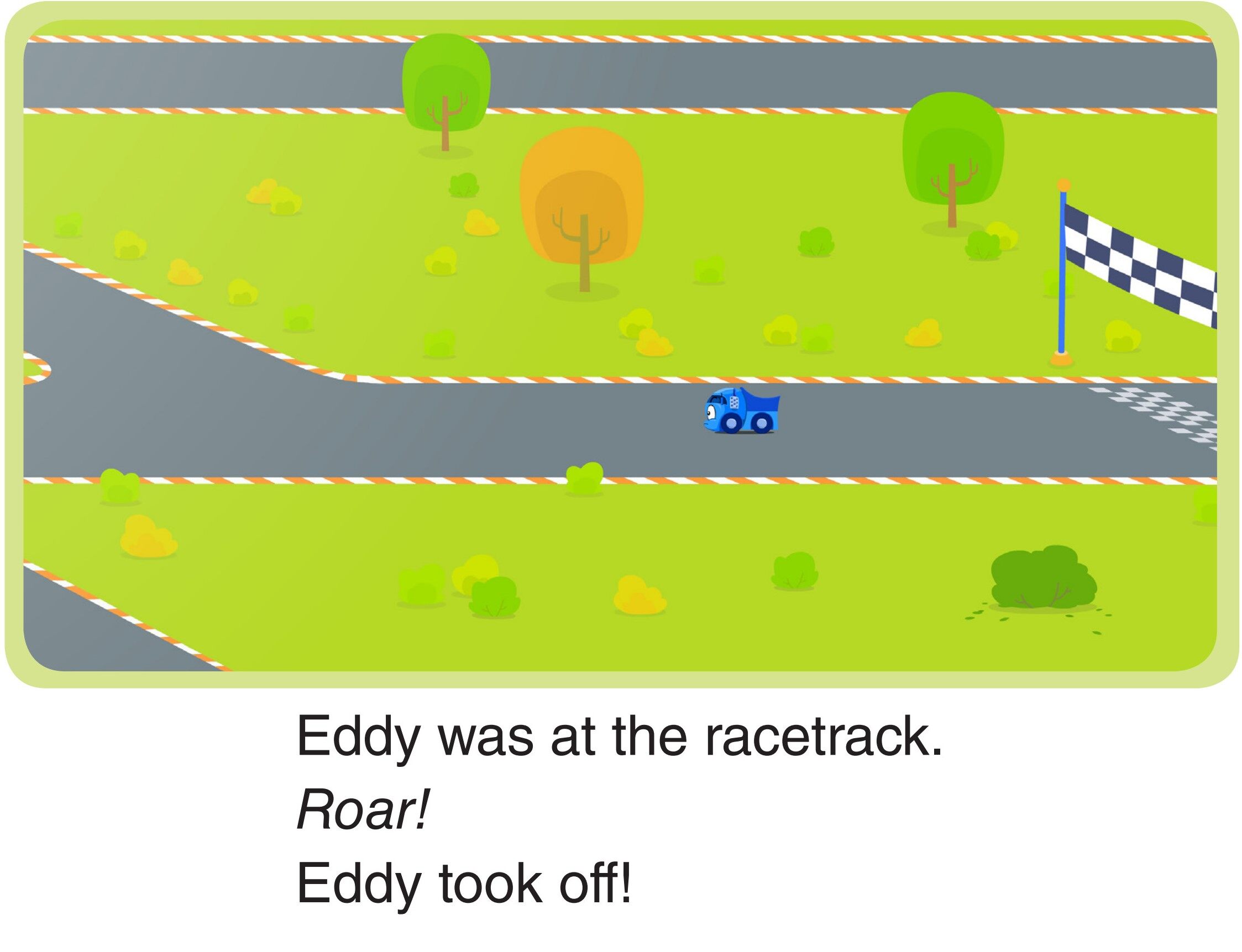 No Brakes!绘本故事第3页