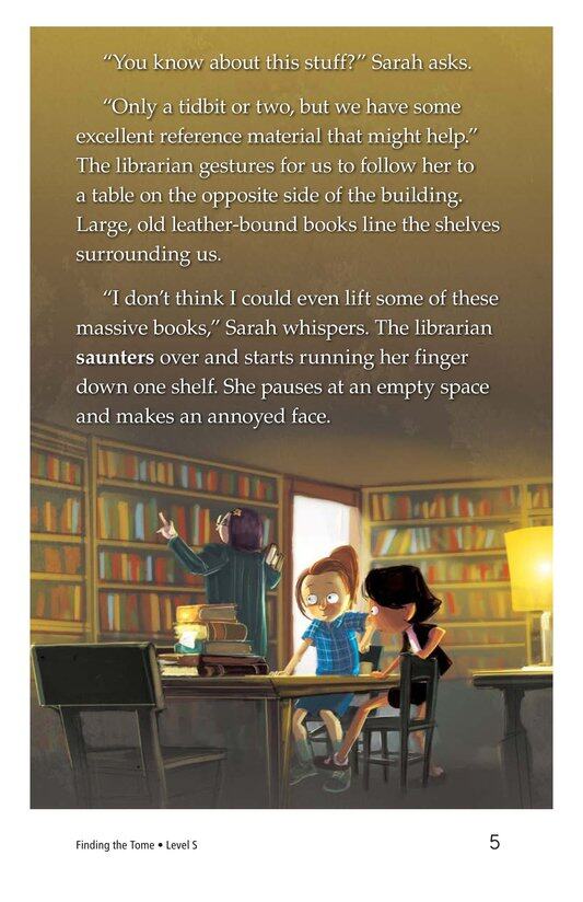 Finding the Tome绘本故事第5页