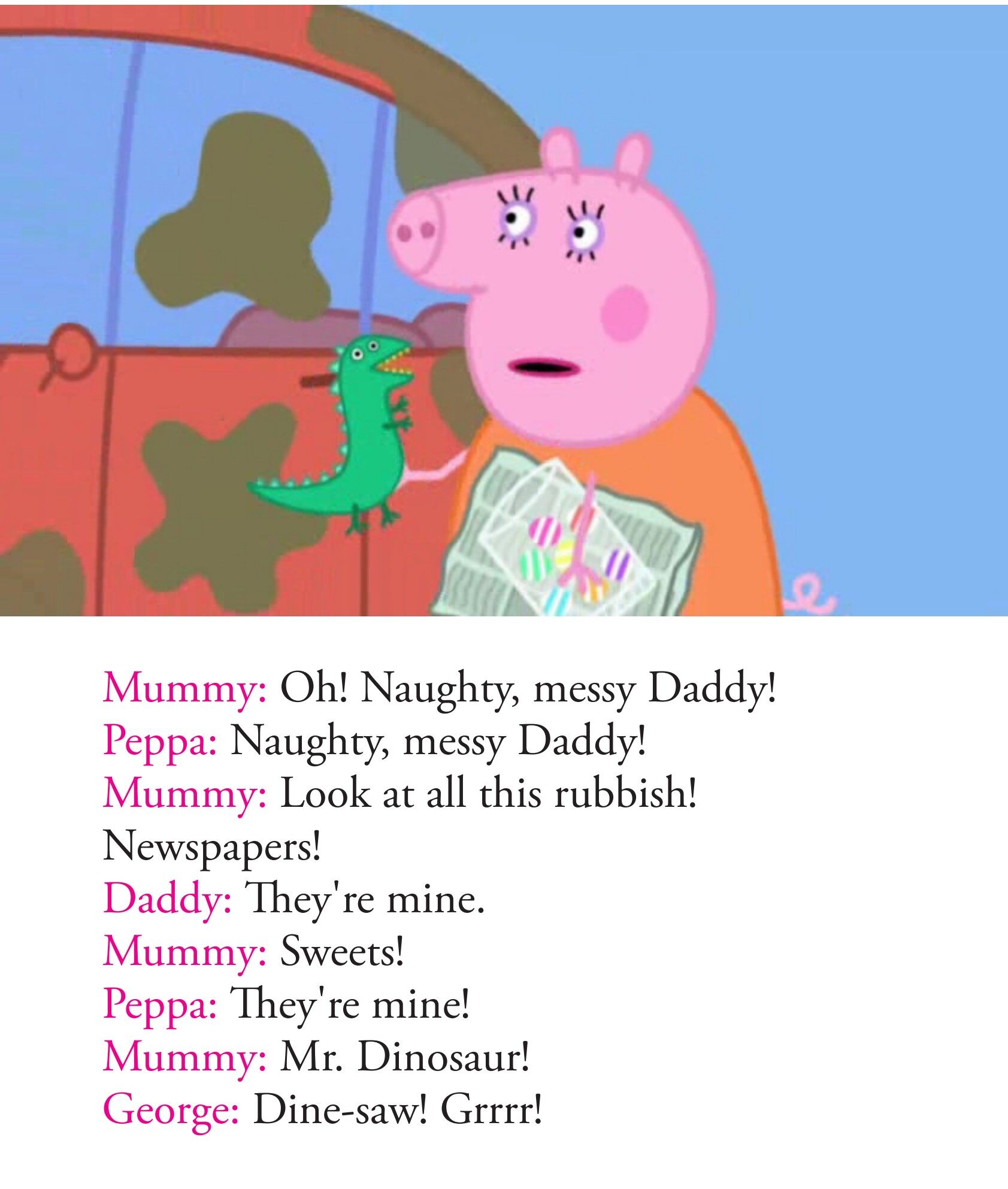 Cleaing the car绘本故事第4页