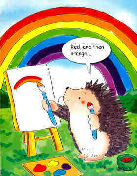 Colours of the Rainbow绘本故事第3页