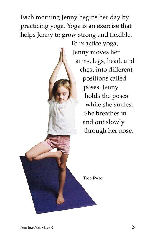 Jenny Loves Yoga绘本故事第3页