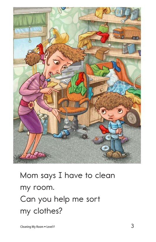Cleaning My Room绘本故事第3页
