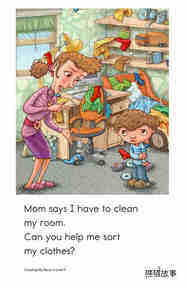 Cleaning My Room绘本故事第3页