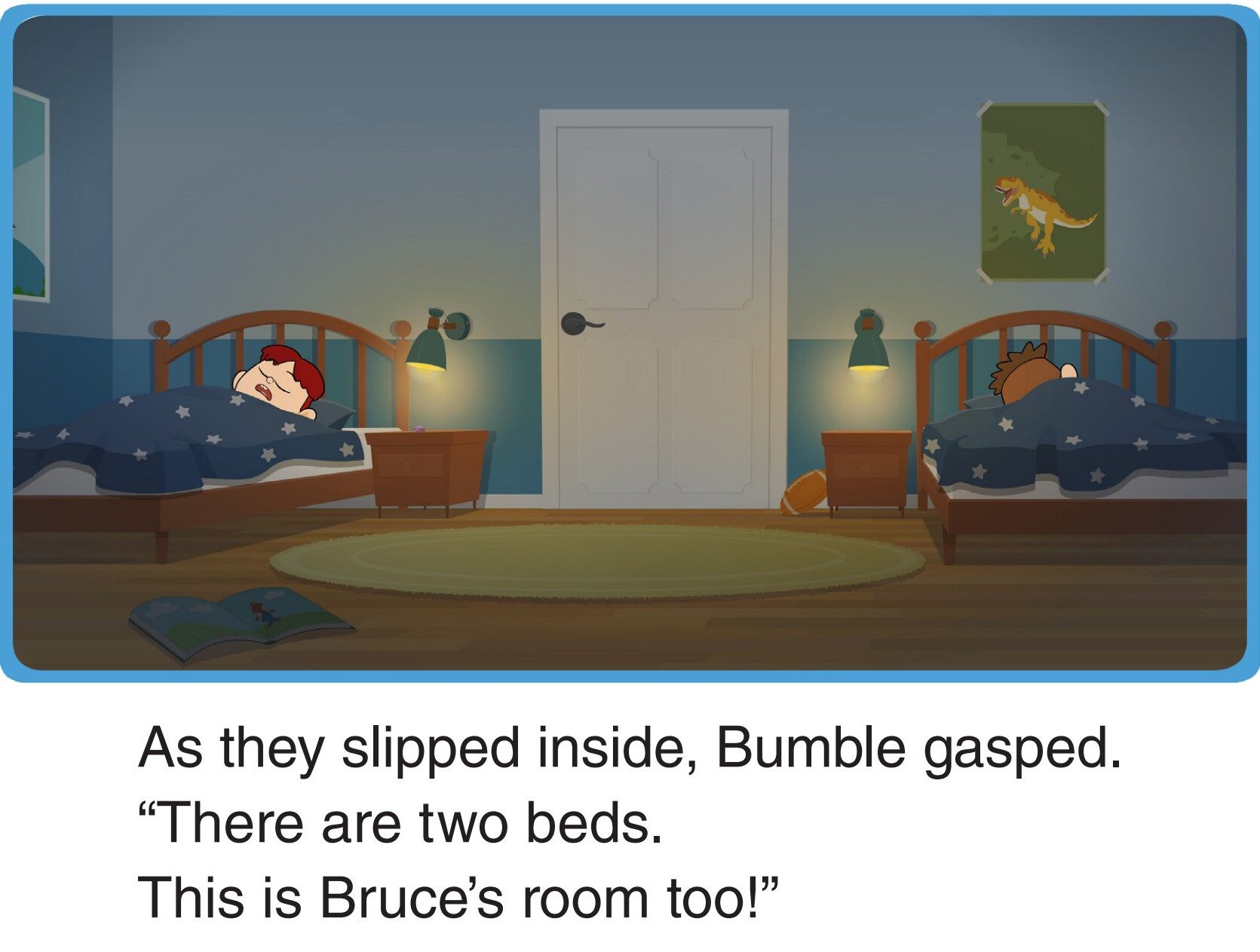 Trapped!绘本故事第5页