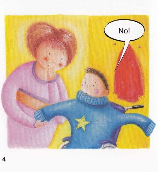 A jumper for James绘本故事第5页