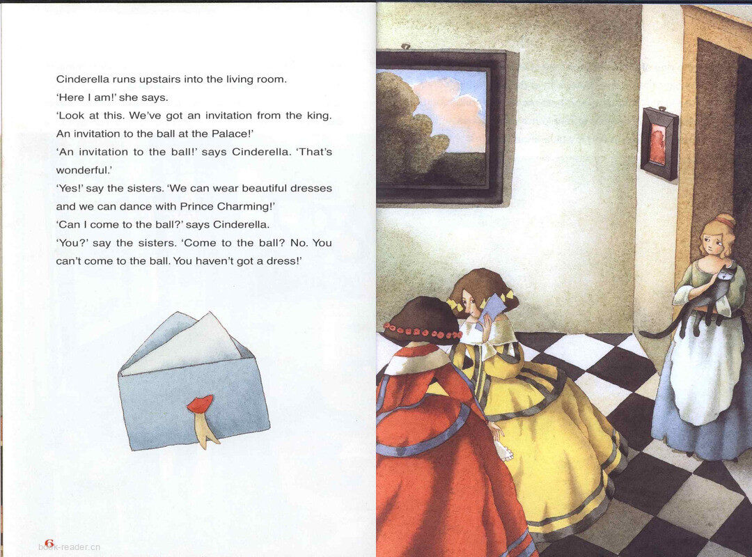 Cinderella绘本故事第5页