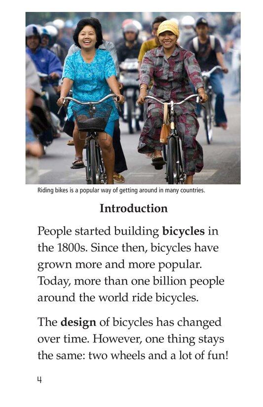History of the Bicycle绘本故事第3页