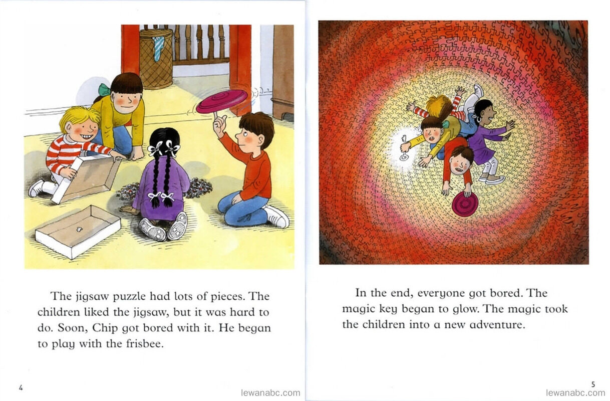 The Jigsaw Puzzle绘本故事第5页