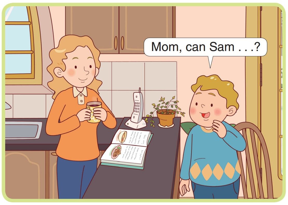 The Sleepover绘本故事第4页