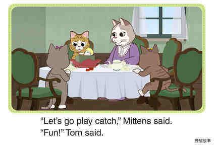 Tom Kitten's New Ball 1_Tom's Birthday绘本故事第5页