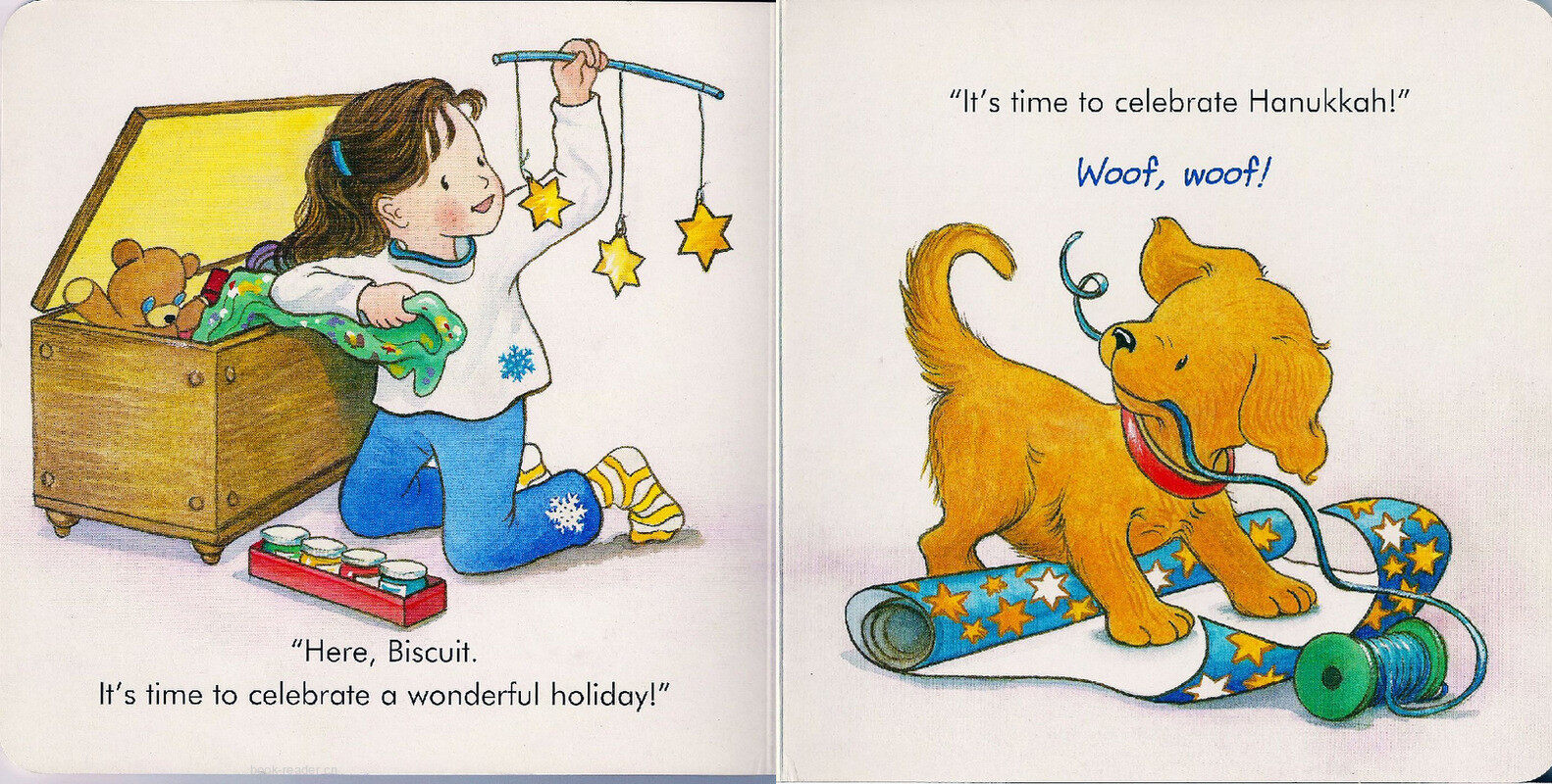 Biscuit's Hanukkah绘本故事第3页