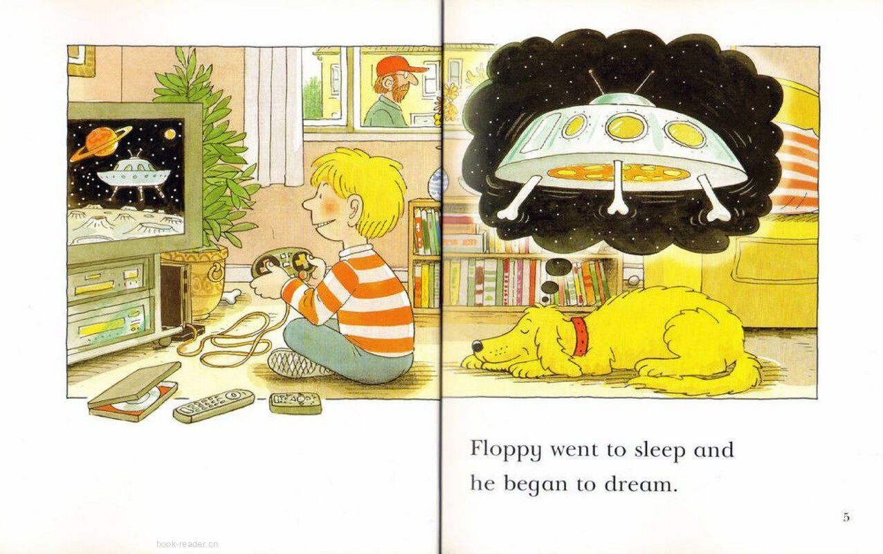 3C The Spaceship绘本故事第3页