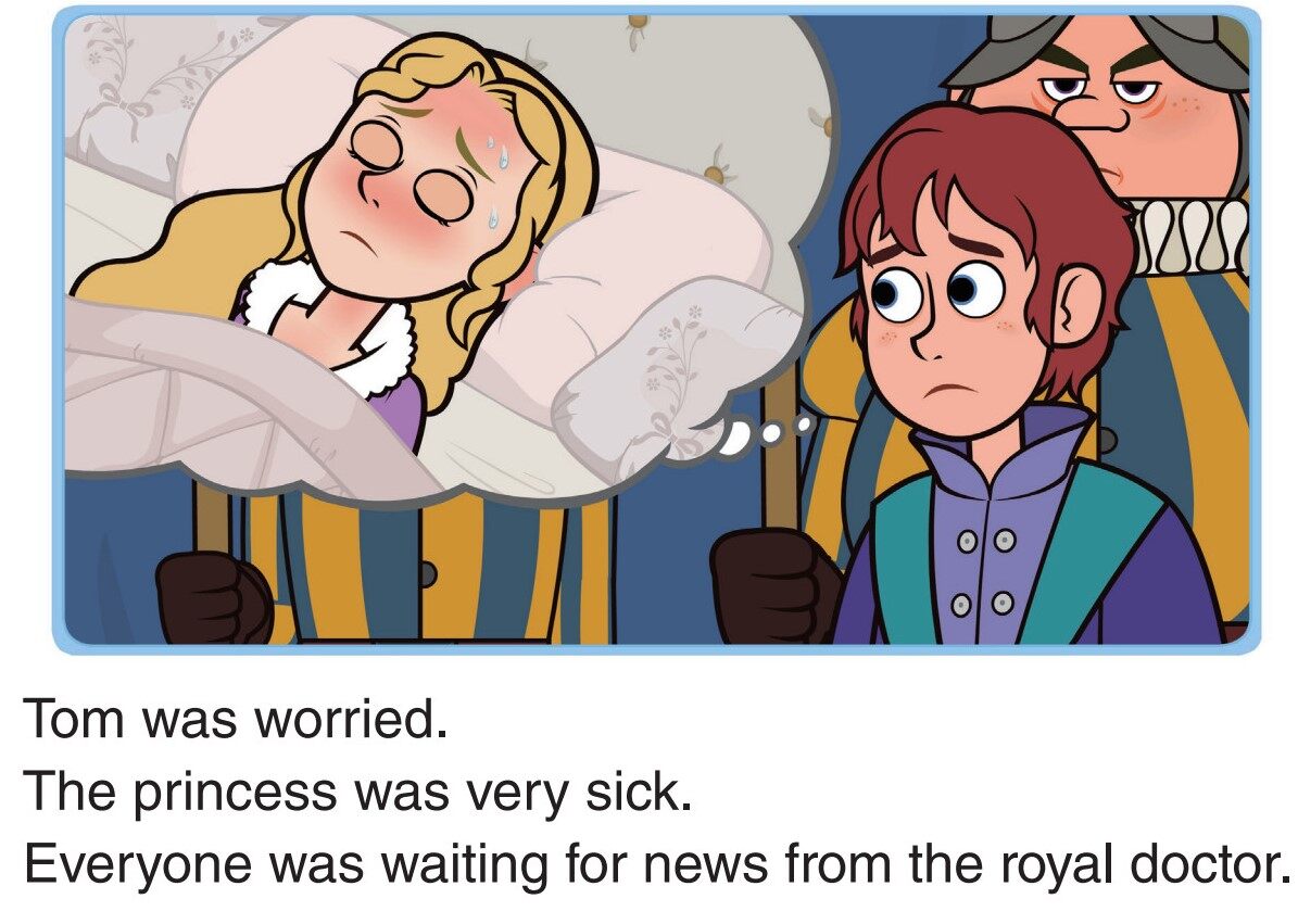 The Princess Is Sick!绘本故事第3页