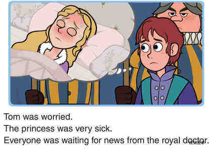 The Princess Is Sick!绘本故事第3页