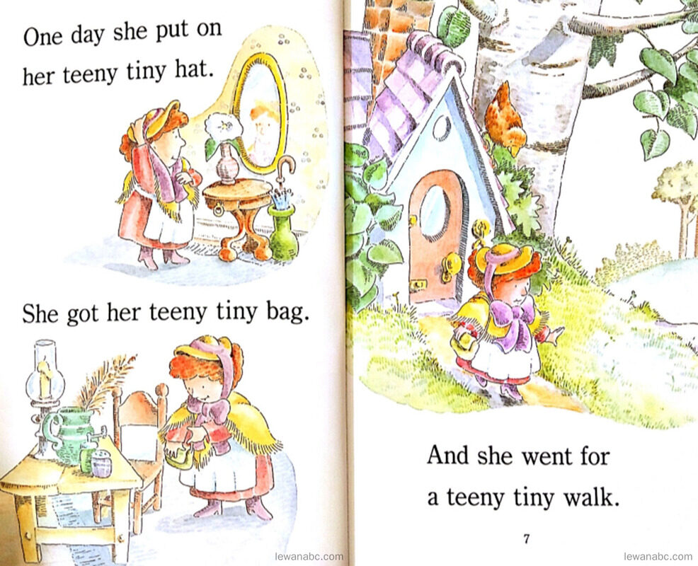 The Teeny Tiny Woman绘本故事第4页