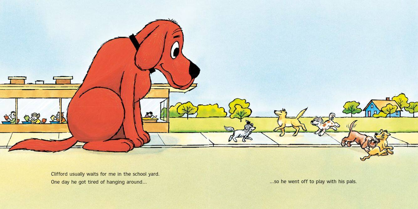 Clifford's Pals绘本故事第4页