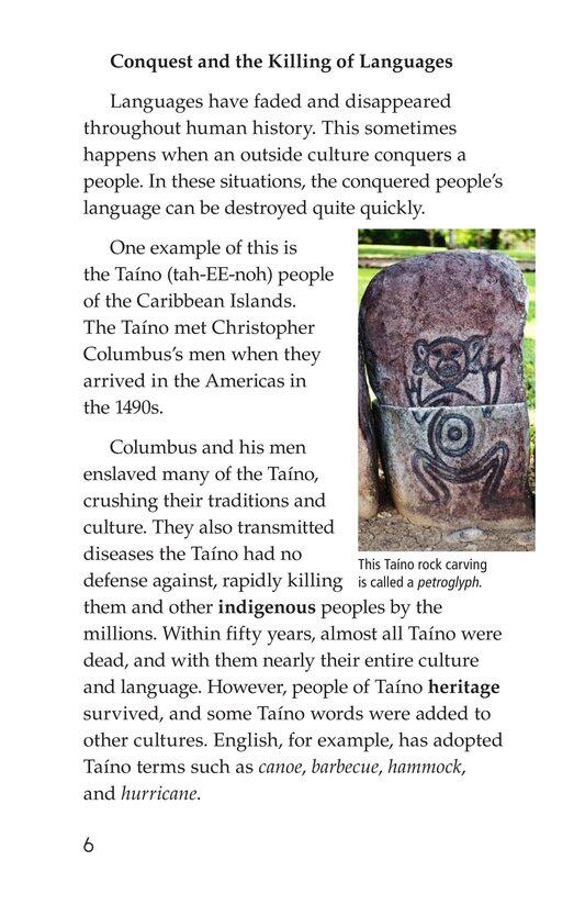 Vanishing Languages绘本故事第5页