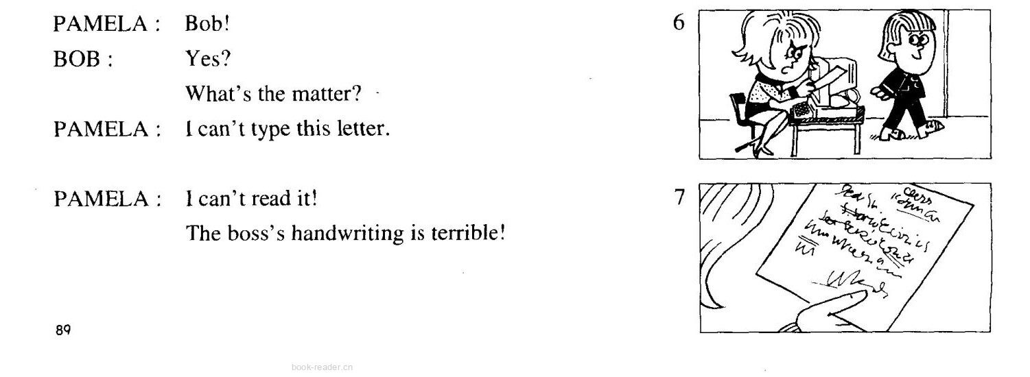 1-045 The Boss's Letter绘本故事第4页