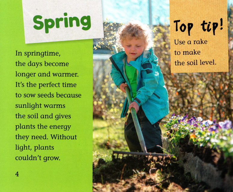 The Gardening Year绘本故事第5页
