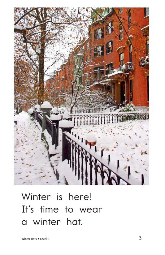 Winter Hats绘本故事第3页