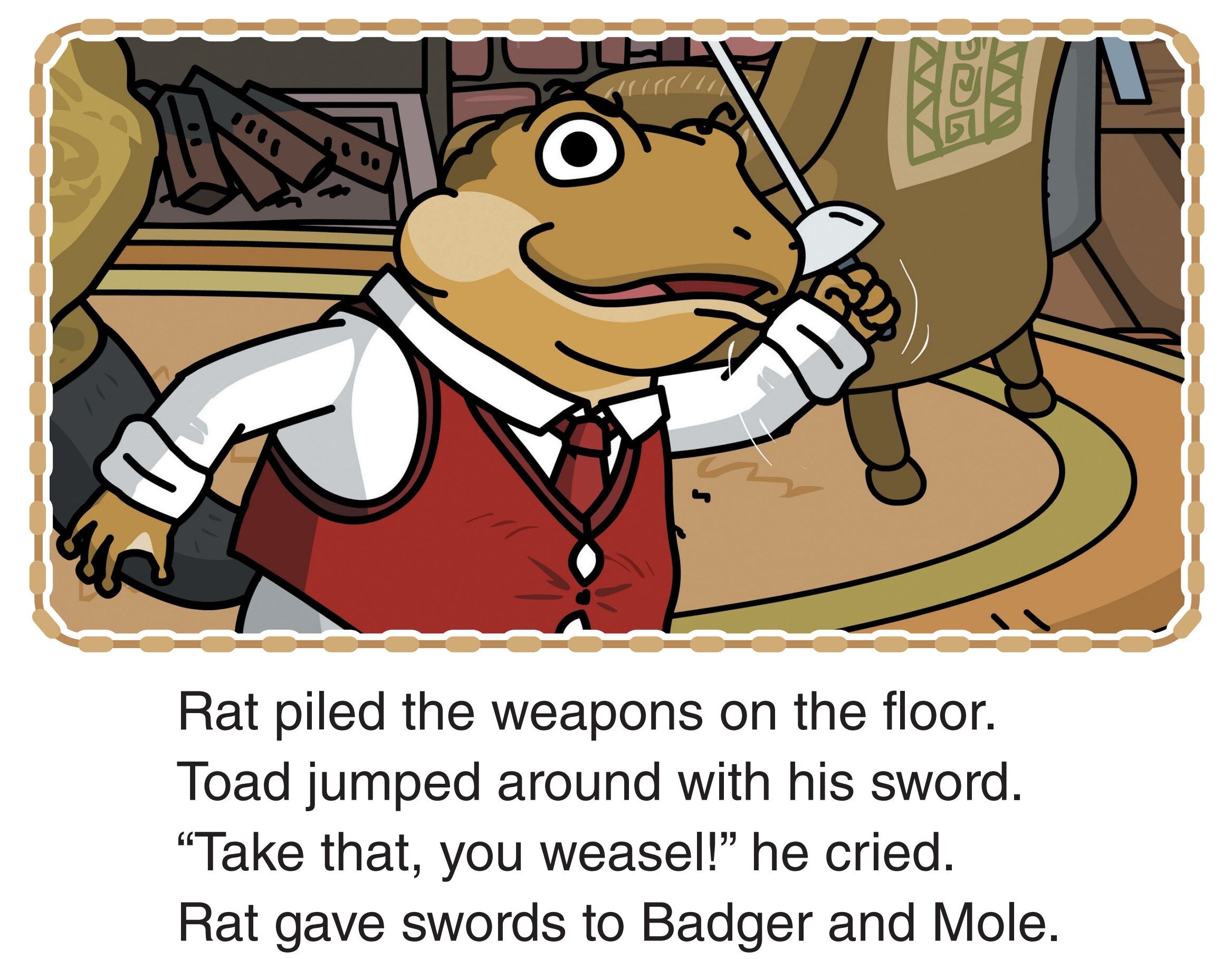 The Secret Tunnel绘本故事第3页