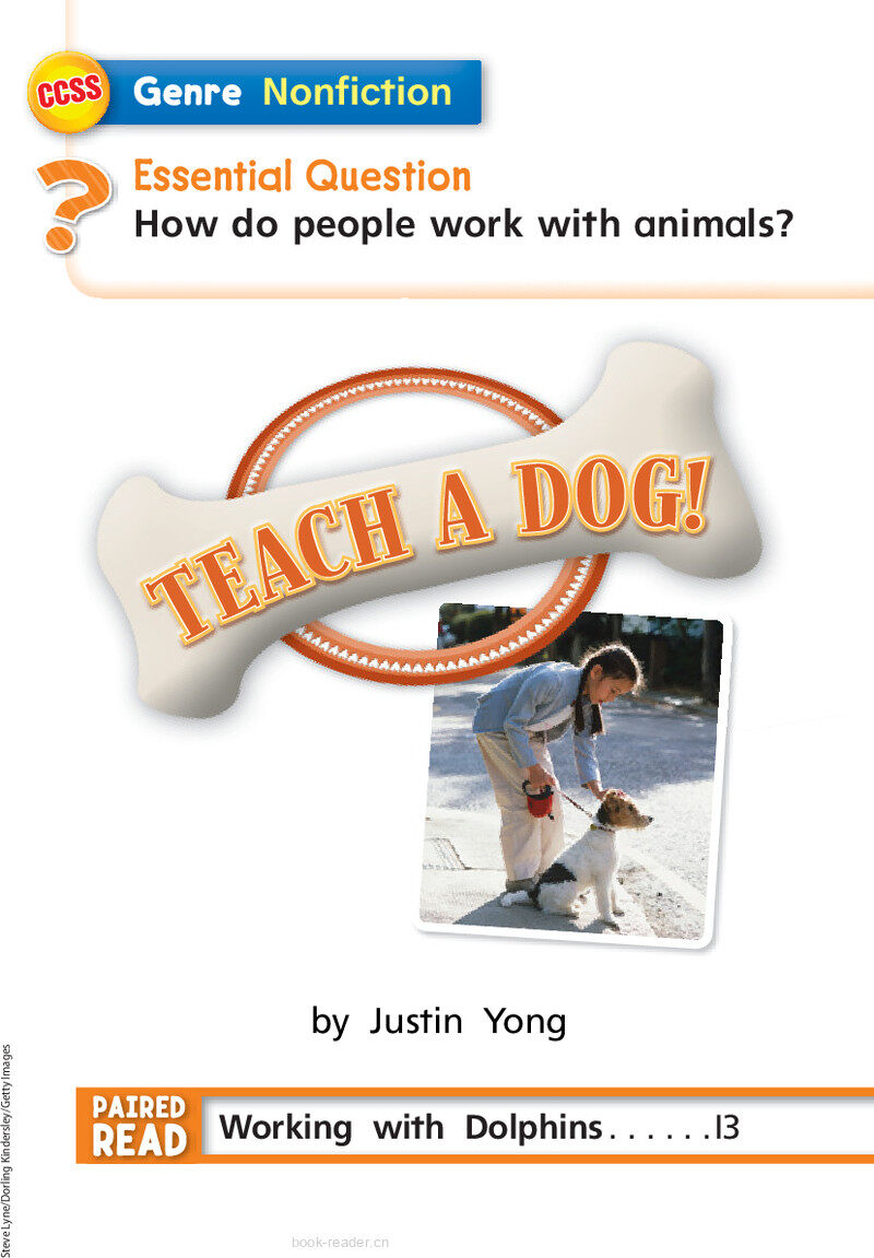 G1 ELL U4W5 Teach a Dog!绘本故事第3页