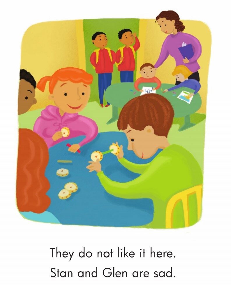 Sad and Glad绘本故事第4页