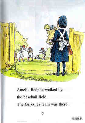 Amelia Bedelia Play Ball绘本故事第3页