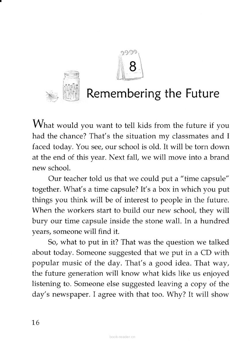 Remembering the Future绘本故事第2页