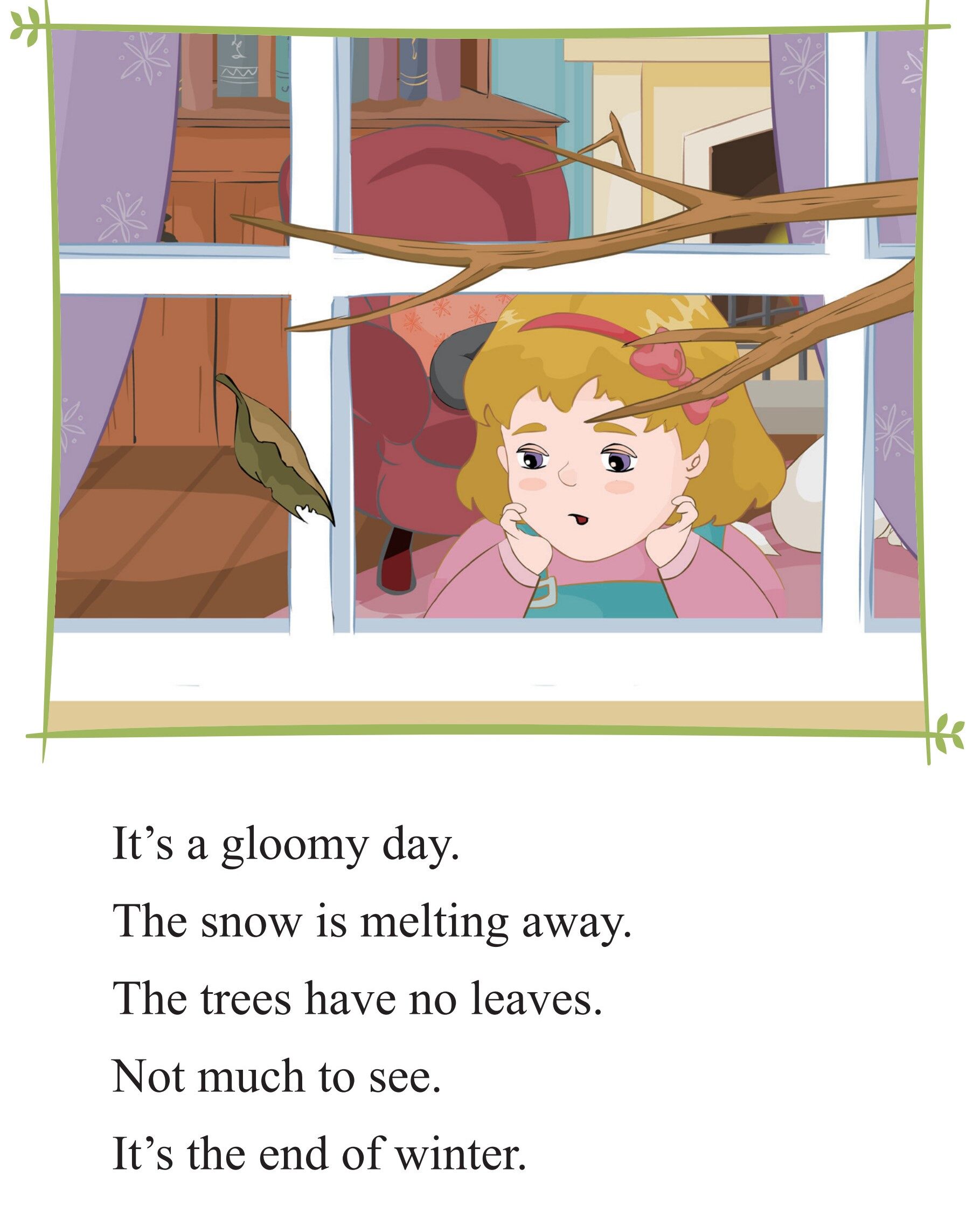 Dreaming of Spring绘本故事第4页