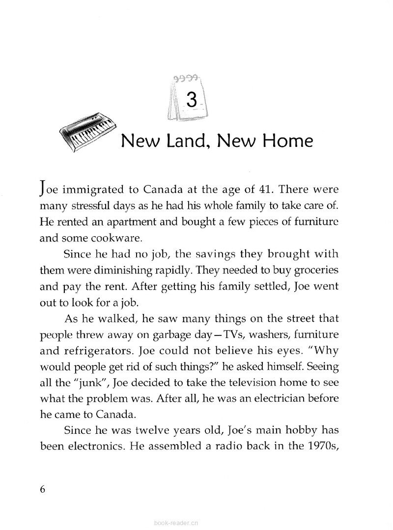 New Land, New Home绘本故事第2页