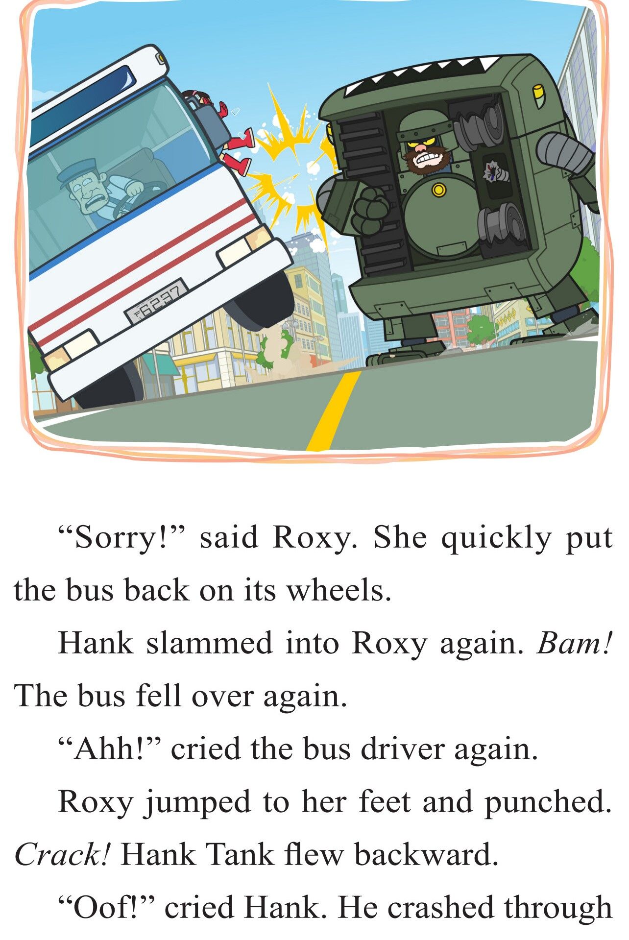 The Big Battle绘本故事第5页