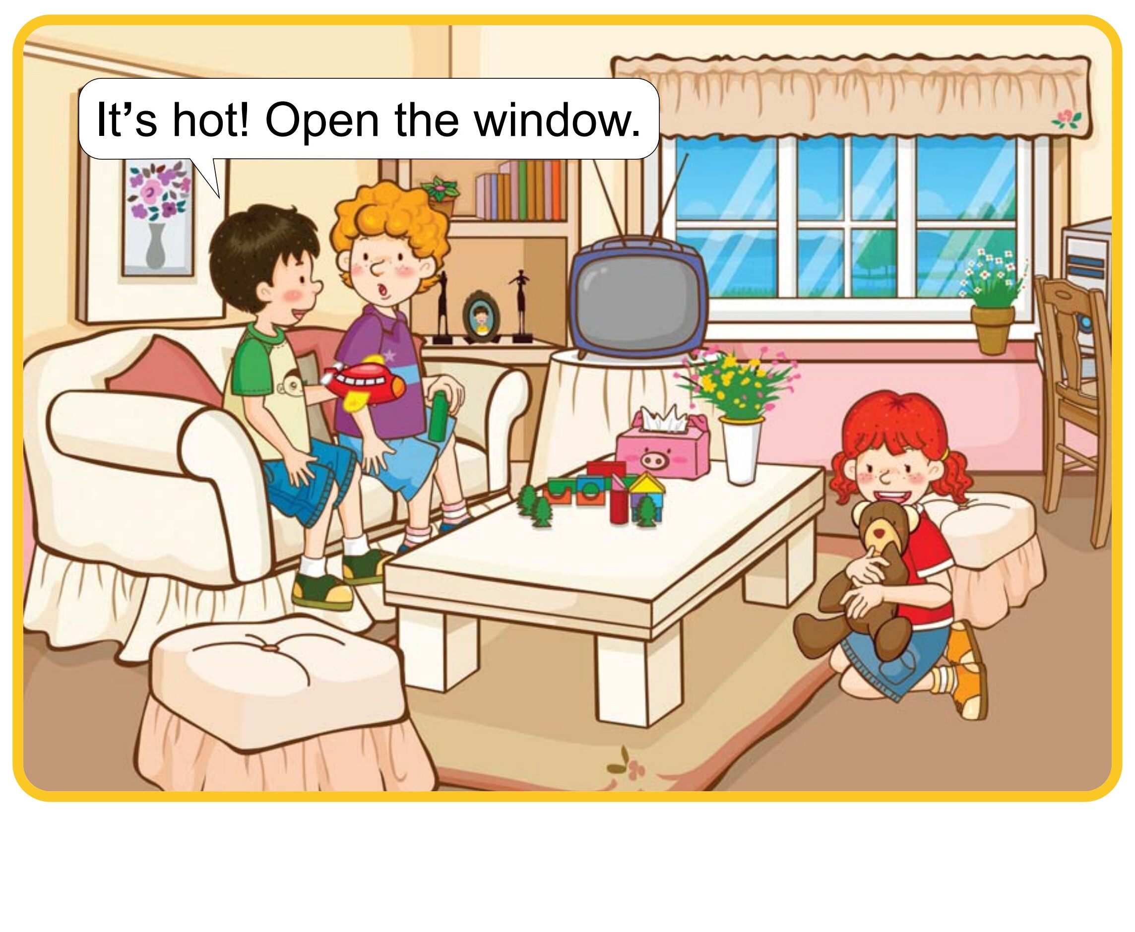 Open the Window绘本故事第2页