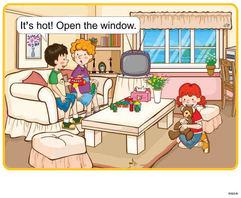 Open the Window绘本故事第2页