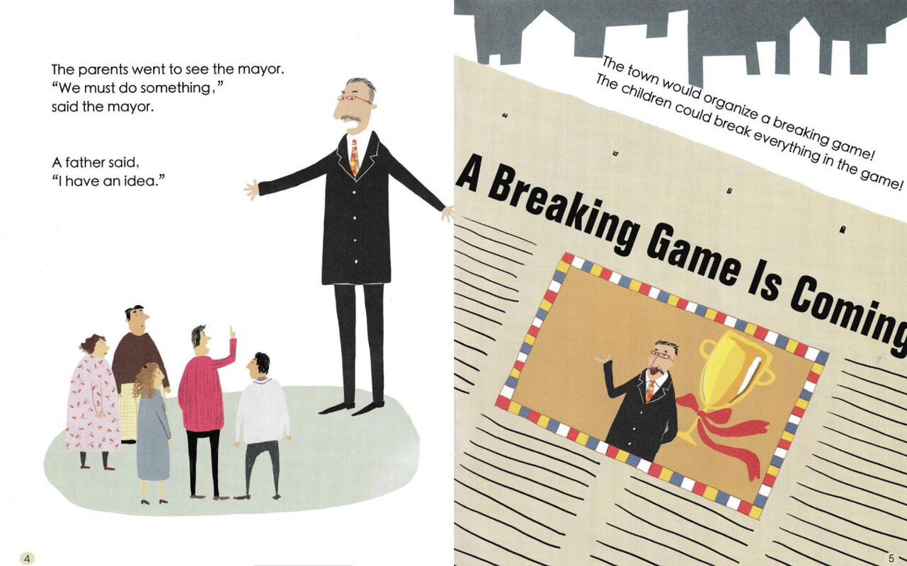 Pili-pala Town绘本故事第4页