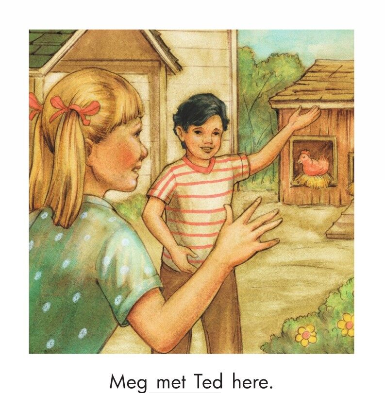 Meg and Hen绘本故事第4页