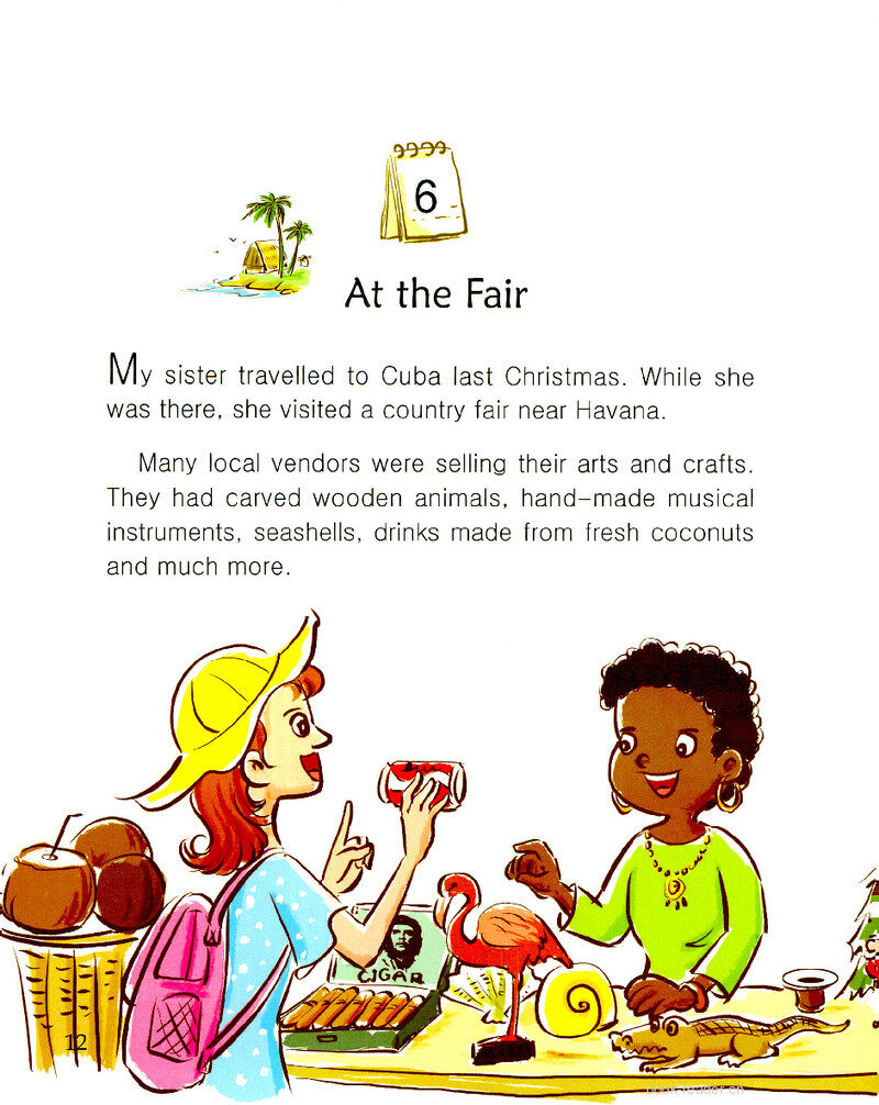 At the Fair绘本故事第2页