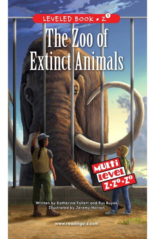The Zoo of Extinct Animals绘本故事第2页