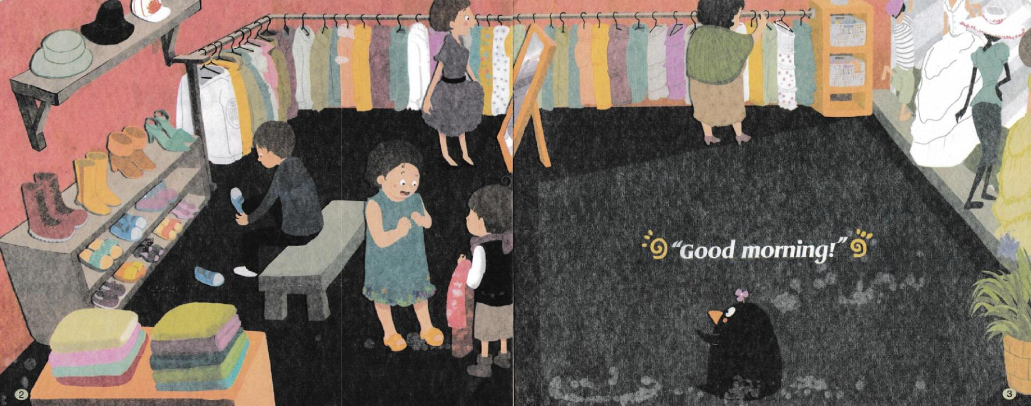 A special guest绘本故事第3页